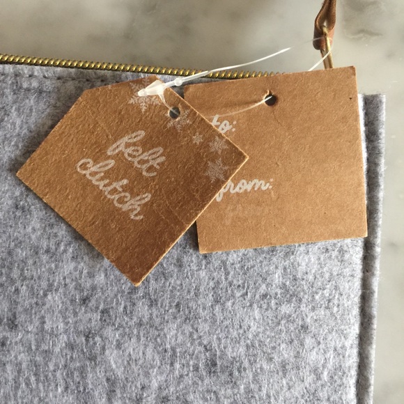 Brand New Felt Clutch - Picture 8 of 8